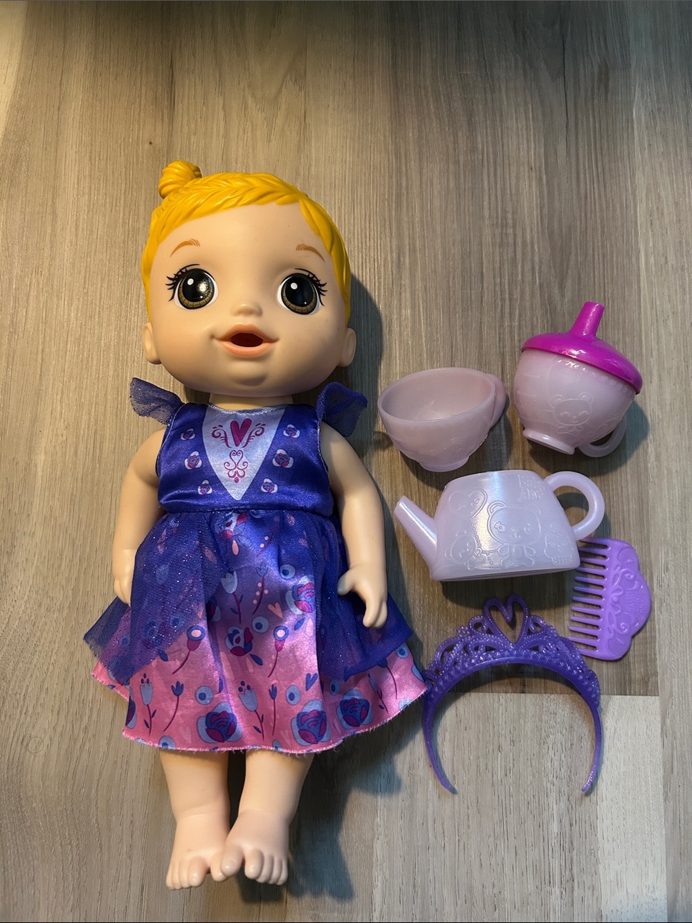 Baby Alive Tea & Sparkles Doll with Accessories